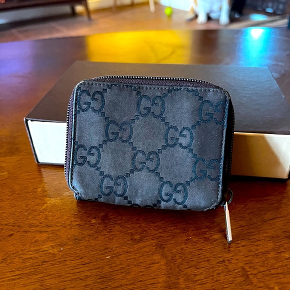 Gucci Handbags - GUCCI DOUBLE SIDED GG COMPACT WALLET